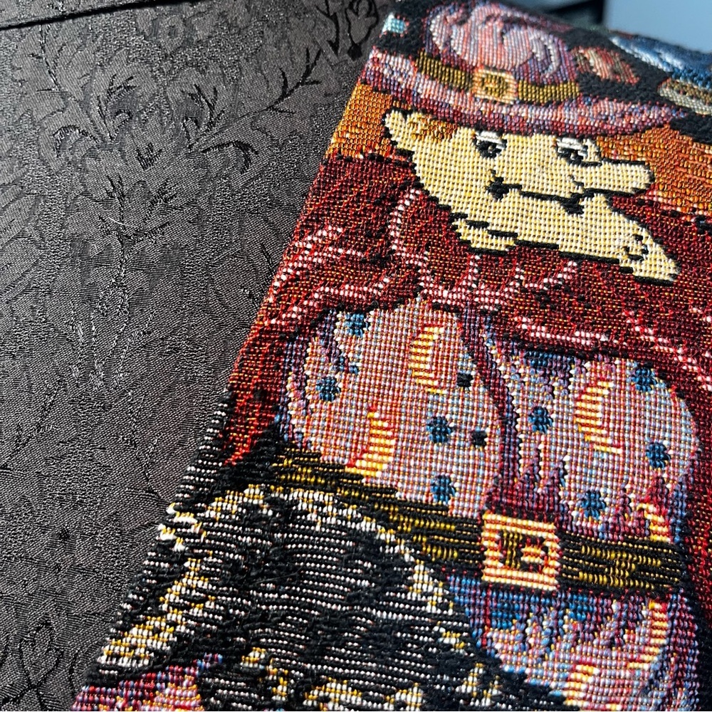 Paul Harris Designs Halloween With Tapestry Vest Vintage Made In USA Medium - Picture 7 of 10